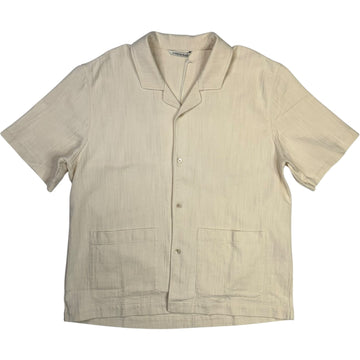 Salvi Shirt Ivory Slub
