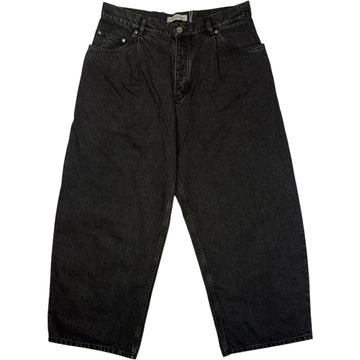 Duma Pleated Denim Grey Denim