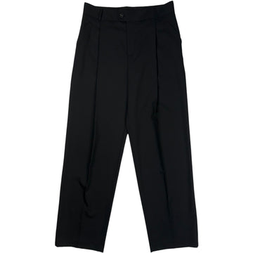 Pocket Pleat Trouser Black
