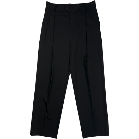 Pocket Pleat Trouser Black