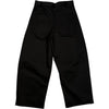 Sorte Deep Pleat Volume Pant Black