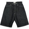 Marylebone Denim Short Black White Weft