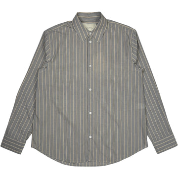 View Boxy Oversized Shirt Grey Brown