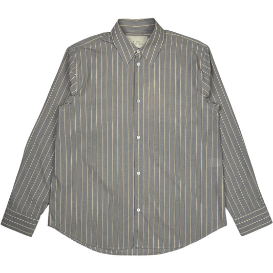 View Boxy Oversized Shirt Grey Brown