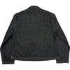 York Popover Denim Shirt Black White Weft