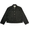 York Popover Denim Shirt Black White Weft