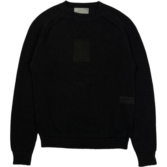 Coste Crew Neck Jumper Black