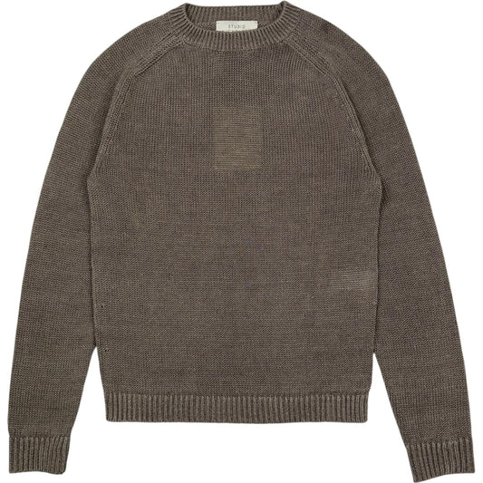 Coste Crew Neck Jumper Flax