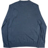 Ted Crew Neck Knit Stone Blue Linen