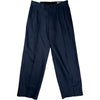 Justin Trousers Navy Blue Linen