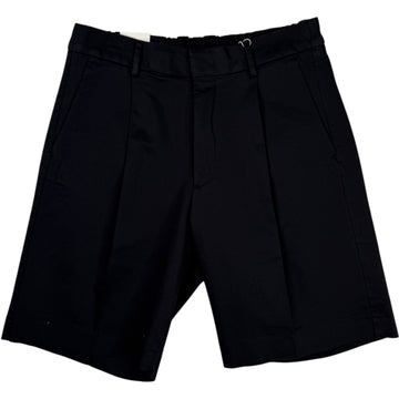 Kay Shorts Navy Blue Cotton