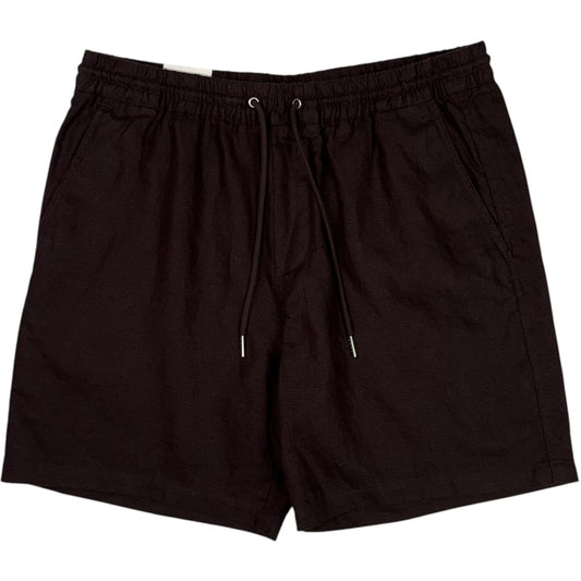Gregor Shorts Dusky Port Linen