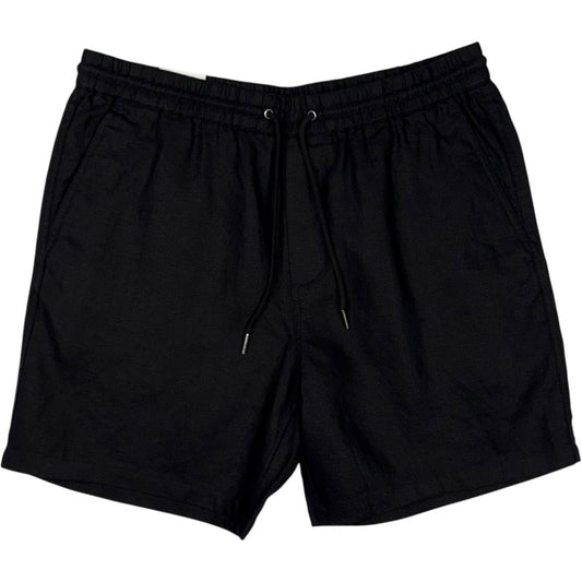Gregor Shorts Black Linen
