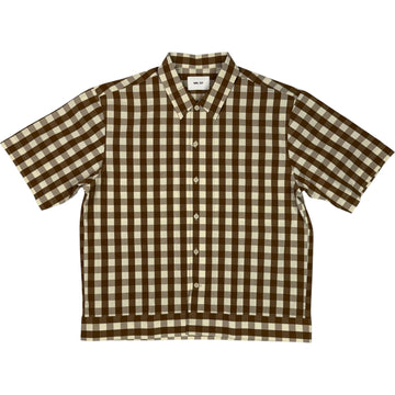 Reed Overshirt Brown Check Cotton