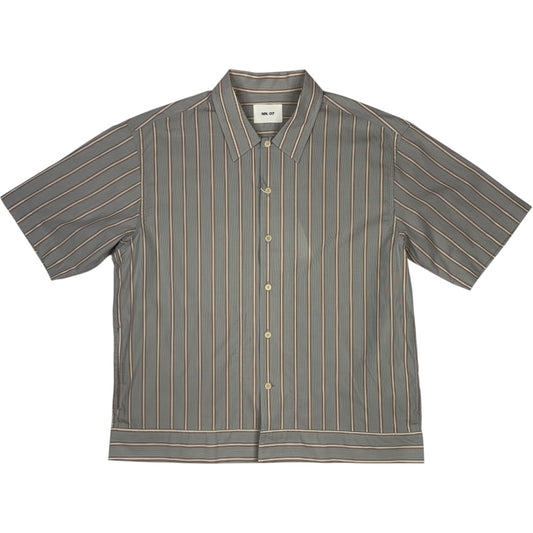 Reed Overshirt Red Stripe Cotton