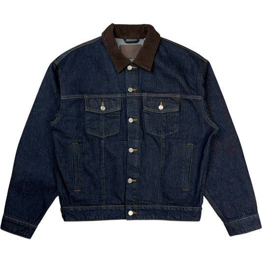 Roy Jacket Raw Indigo Cotton