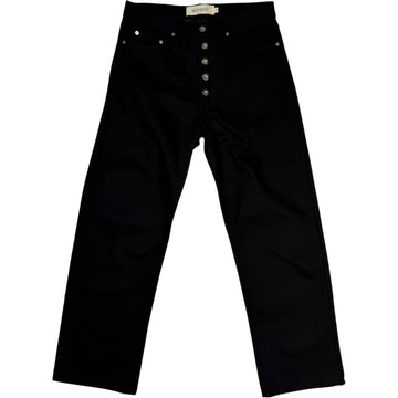 Black Straight Leg Denim