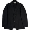 Two Button Jacket Tropical Suiting Black
