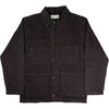 Coverall Jacket Lyocell Linen Mix Licorice