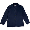 Two Button Jacket Derby Stripe Navy