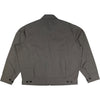 S130 Jacket Linen Slub Weave Mid Grey