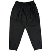Pleated Track Pant Tropical Suiting Black