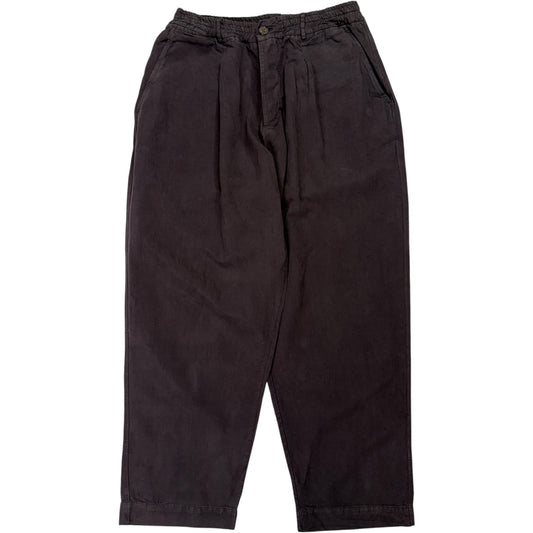 Oxford Pant Lyocell Linen Mix Licorice