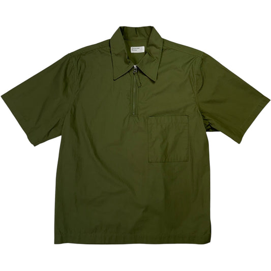 Ewan Shirt Broadcloth Olive