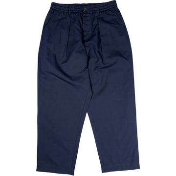 Oxford Pant Linen Slub Weave Navy
