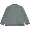 Raw Hem Overshirt Washed Indigo