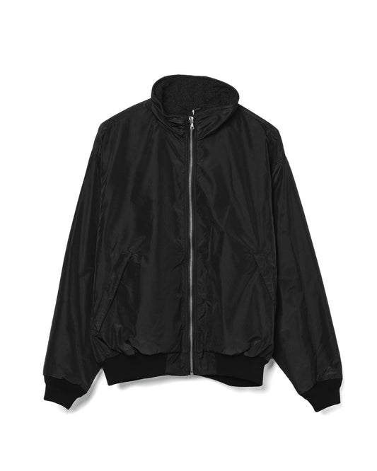 Contempo Jacket Poly Silk Blend Black