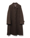Napping Umbrella Coat Wool Blend Top Brown