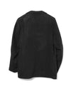 Flannel Take Easy Jacket Cashmere Wool Top Charcoal
