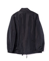 Coach Jacket Poly Silk Blend Black