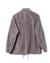 Coach Jacket Poly Silk Blend Stone Grey