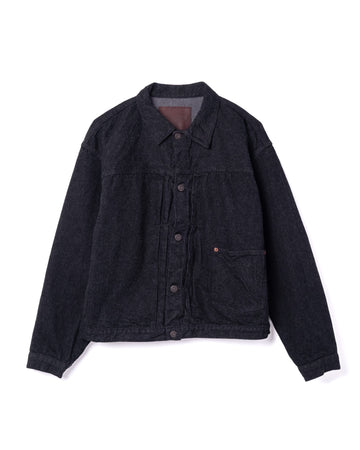 Tracker 1P Jacket Denim Black One Wash