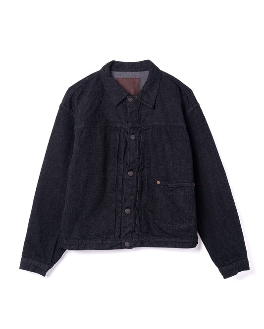 Tracker 1P Jacket Denim Black One Wash