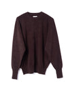 Crew Pullover Cashmere Brown