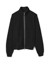 Covet Full Zip Cotton Black