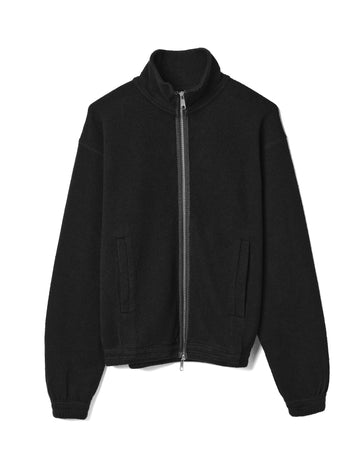 Covet Full Zip Cotton Black