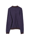 Thor Polo Cardigan Wool Blend Deep Truffle