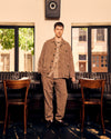 Canasta Trousers Noce Brown Linen Viscose