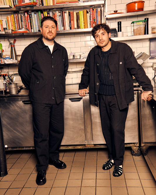 Stae Overshirt Cotton Canvas Black