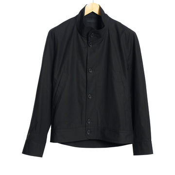 Weekend Blouson Black Cotton