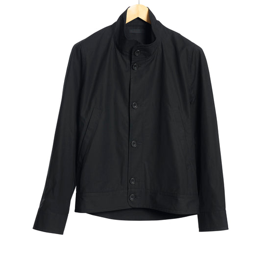 Weekend Blouson Black Cotton