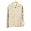 Julio Embroidery Shirt Long Sleeve No Pocket Oatmeal