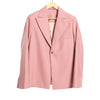 Power Blazer Rose Pink Poly Blend
