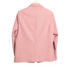Power Blazer Rose Pink Poly Blend