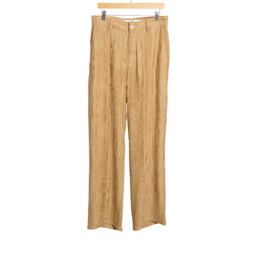 Richie Trouser Fluid Beige Stripe