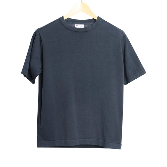 Knitted T-Shirt Navy